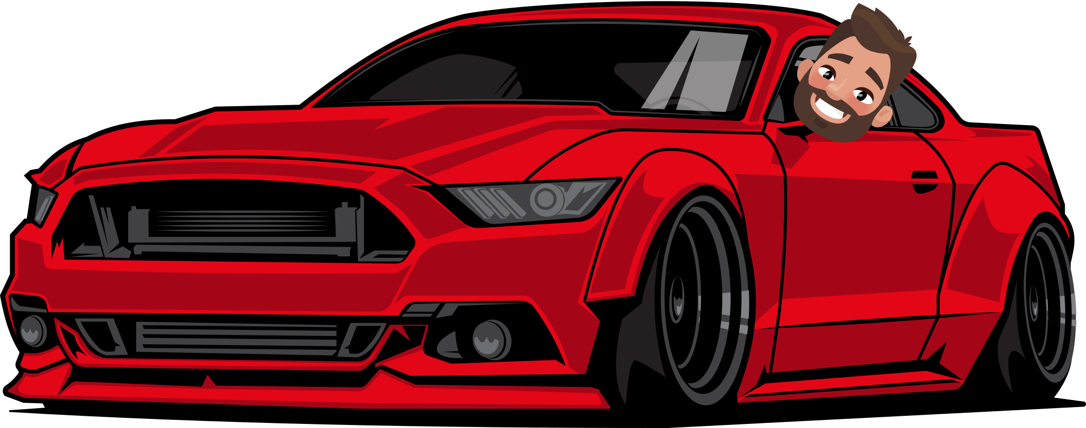 Auto Kunde zufrieden