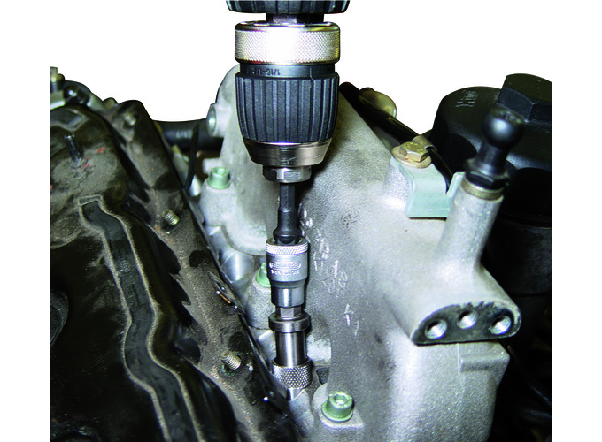 Glühstift ausbohren Glühstift ausbohren