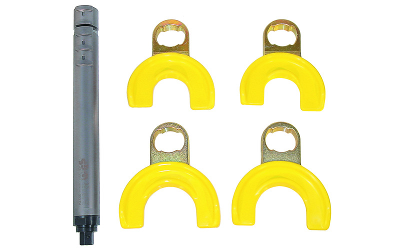 Hauptbild Federspanner m. Halterpaar u. Schutzeinlagenpaar Gr. 0 bis 3