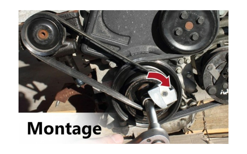 Zusatzbild 10 Keilriemen Montage-Werkzeug-Satz für flexible MicroV Riemen