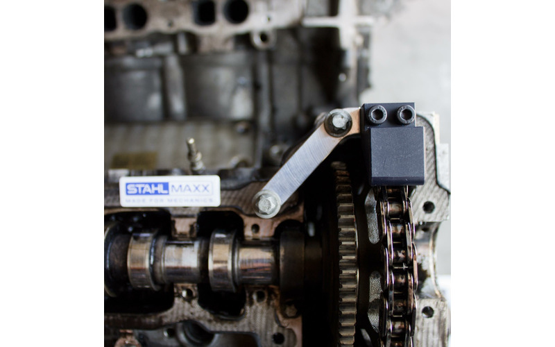 Zusatzbild 4 Einstellwerkzeug Steuerkette Mercedes OM642