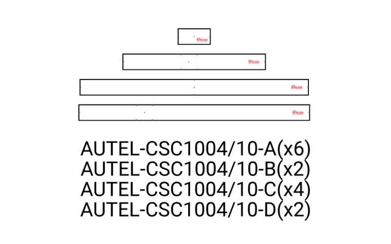 Hauptbild AUTEL Kalibriermatte AVM Toyota CSC1004_10