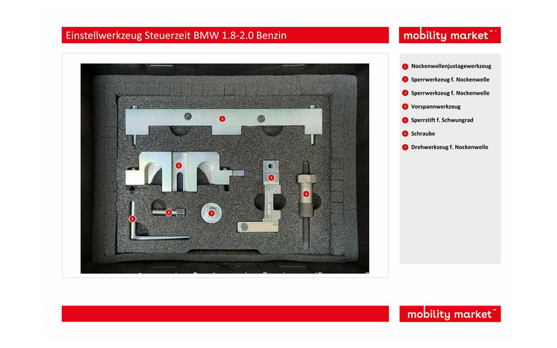 Zusatzbild 1 Einstellwerkzeug Steuerzeit BMW 1.8-2.0 Benzin