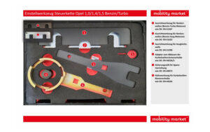 Zusatzbild 1 Einstellwerkzeug Steuerkette Opel 1,0/1,4/1,5 Benzin/Turbo