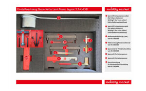 Zusatzbild 1 Einstellwerkzeug Steuerkette Land Rover, Jaguar 3,2-4,4 V8