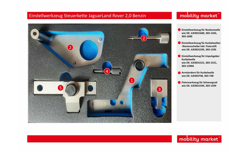 Zusatzbild 1 Einstellwerkzeug Steuerkette Jaguar/Land Rover 2,0 Benzin