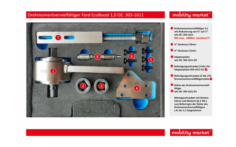 Zusatzbild 1 Drehmomentvervielfältiger Ford EcoBoost 1,0 OE: 303-1611