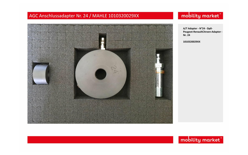 Zusatzbild 1 MAHLE Brain Bee AGC Anschlussadapter Nr. 24 1010320029XX
