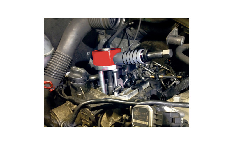 Zusatzbild 4 Injektor Auszieher passend für Renault und Baugleiche Fiat, Opel und Nissan M9R 2,0 und M9T 2.3 Dieselmotoren inkl. 12t Hydraulikzylinder
